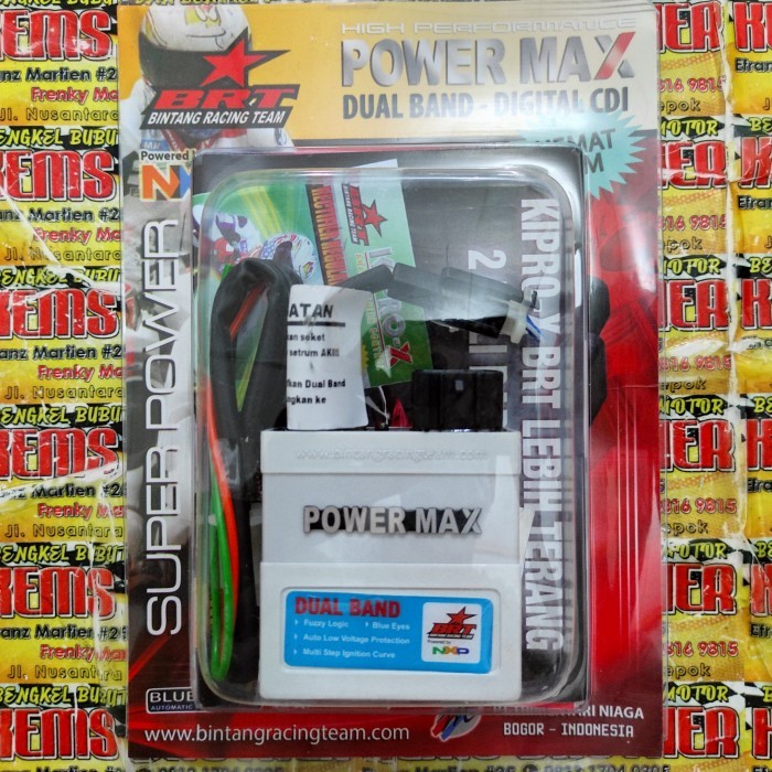 CDI BRT POWERMAX DUALBAND JUPITER Z MIO SPORTY NUVO - MIO SPORTY