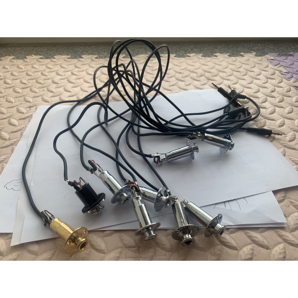 Original Takamine pickup used cable line takamine output jack