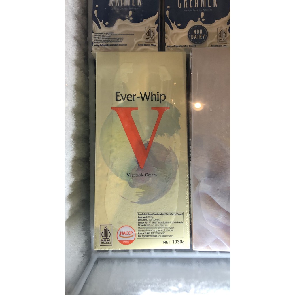 

Ever Whip V - Non Dairy Whipped Cream
