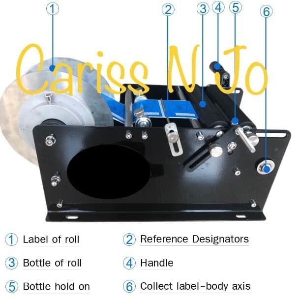 

Mesin label stiker botol manual bottle sticker labeling machine