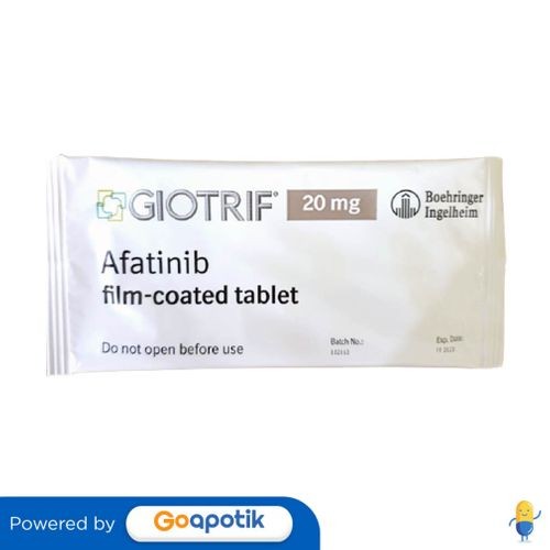 Giotrif 20 Mg Strip 7 Tablet