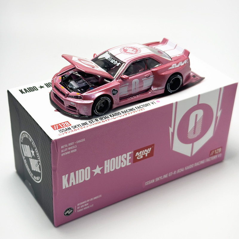 MINIGT Kaido House Datsun 120 089 092 R34 R33 NSX 090 108 alloy car model 116 094 110 121 062 063 06