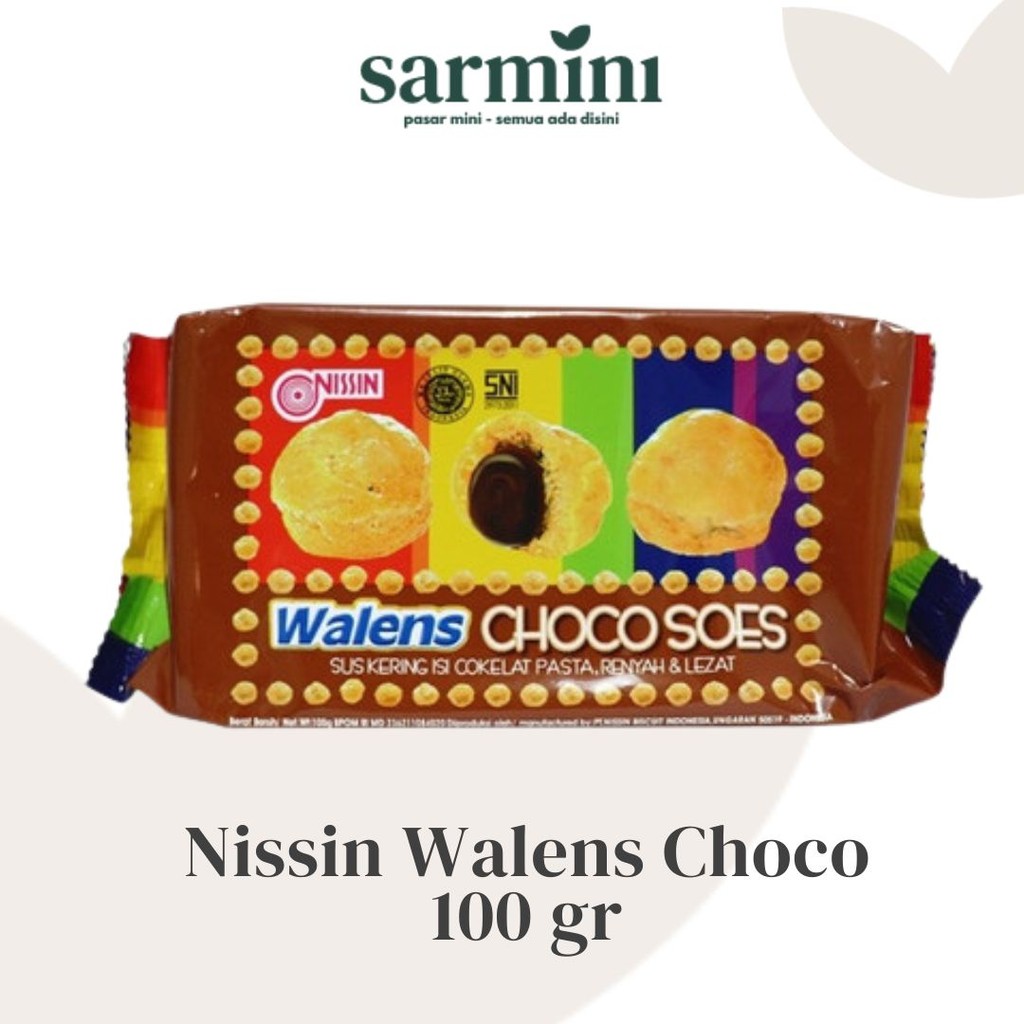 

Nissin Walens Chocolate Soes 100gr