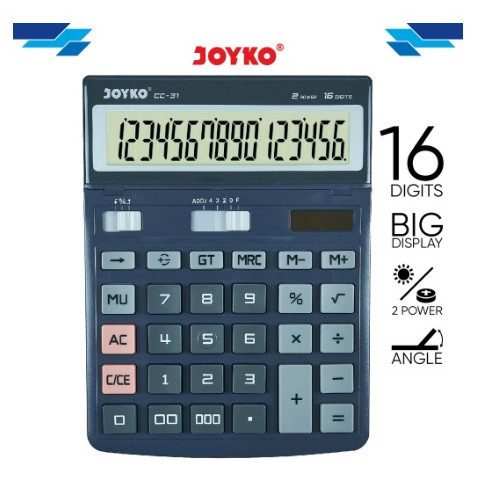 

Calculator Kalkulator Joyko Cc-31 16 Digits