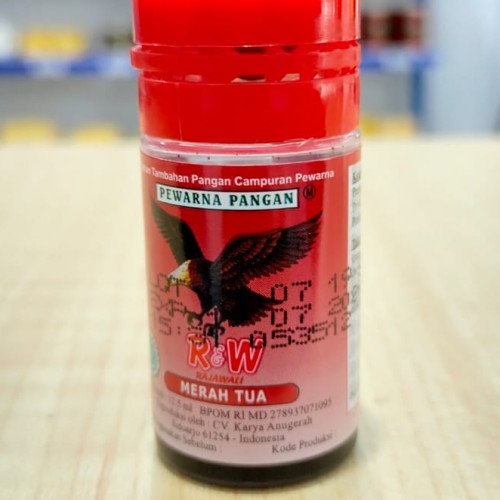 

R&W sumbo kecil merah tua