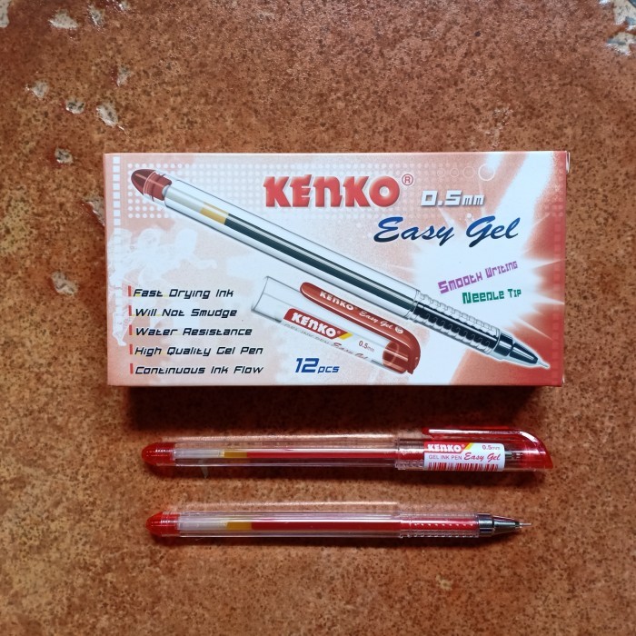

Pen Easy Gel Kenko - Merah