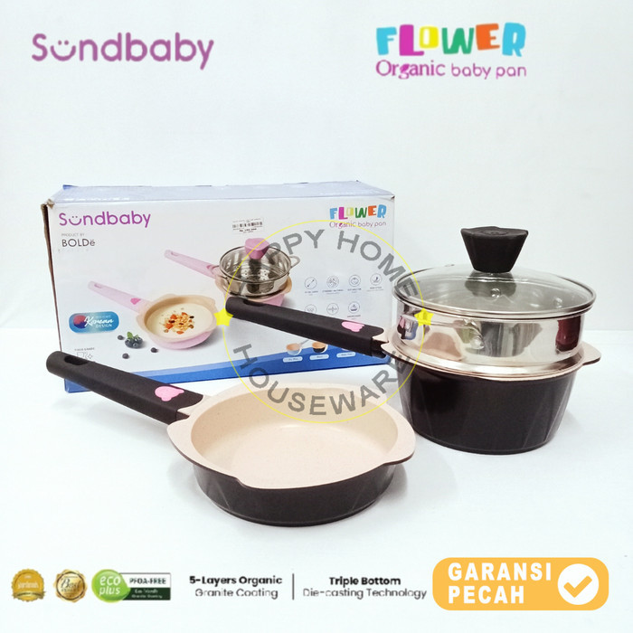 BOLDE SUNDBABY FLOWER ORGANIC BABY PAN