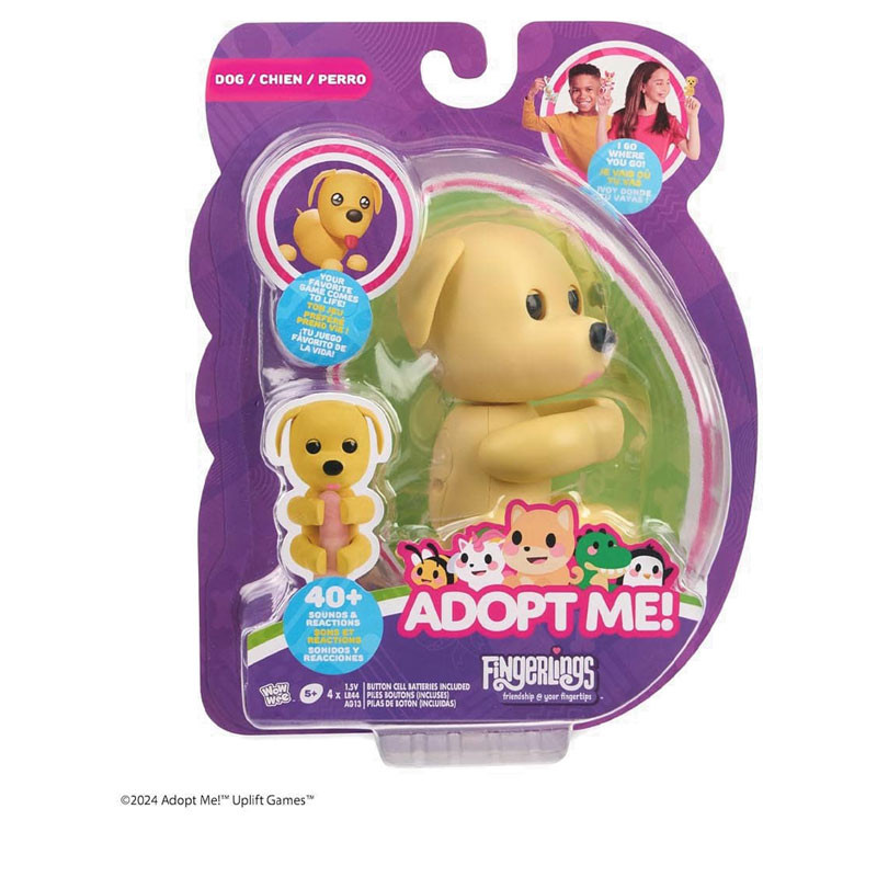 Fingerlings X Adopt Me Dog Fgl3251 Diecast Miniatur Kendaraan Koleksi Mobil Original Nusavella Mart