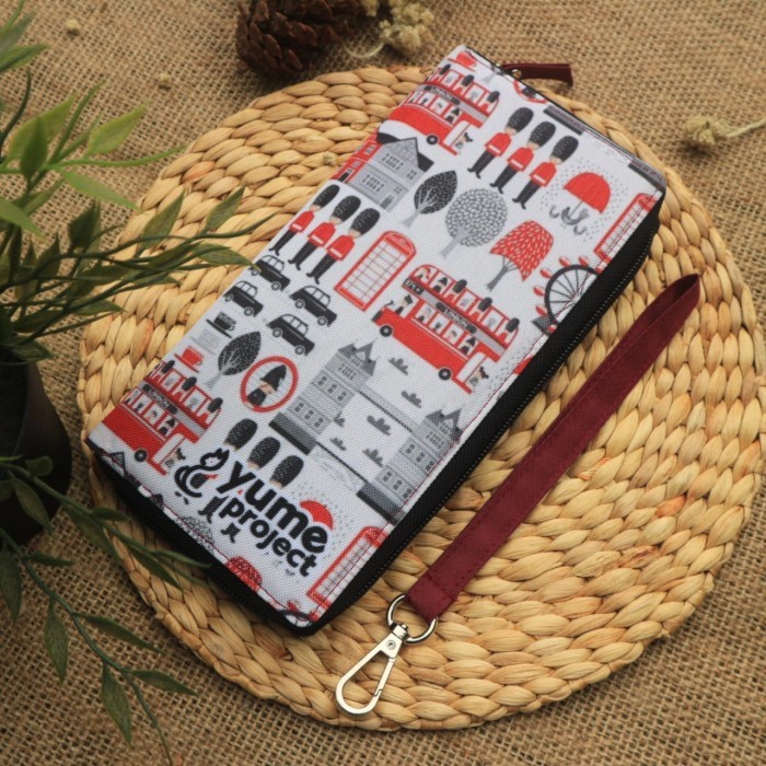 PROMO - Dompet pintar keuangan bulanan Yume project - Hitam