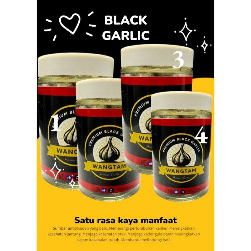 

BLACK GARLIC-HERBAL-KAYA MANFAAT bawang hitam