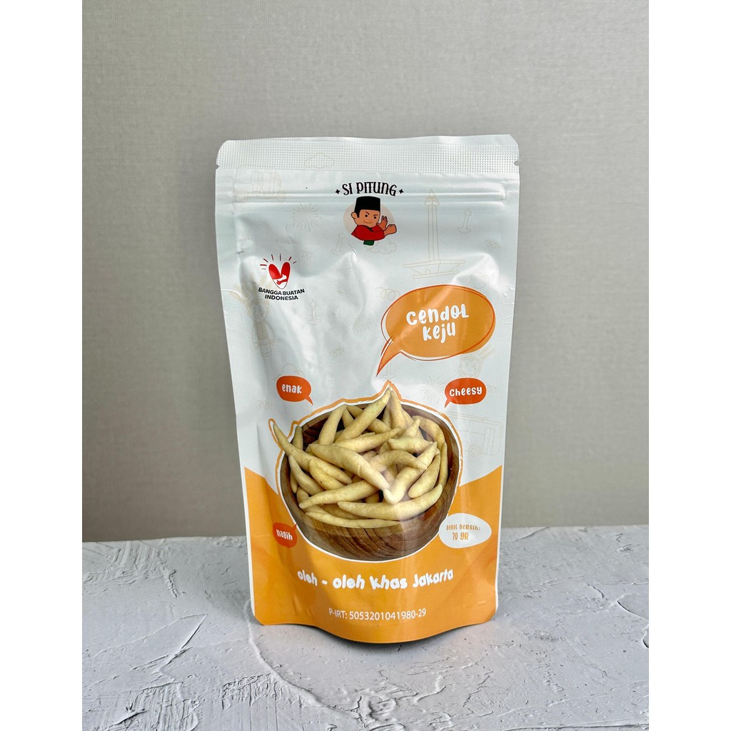 

Stik Keju Si Pitung Oleh Oleh Khas Jakarta / Cheese Stick / Cendol Keju