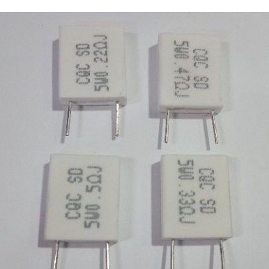 R kapur GEPENG Resistor kapur gepeng