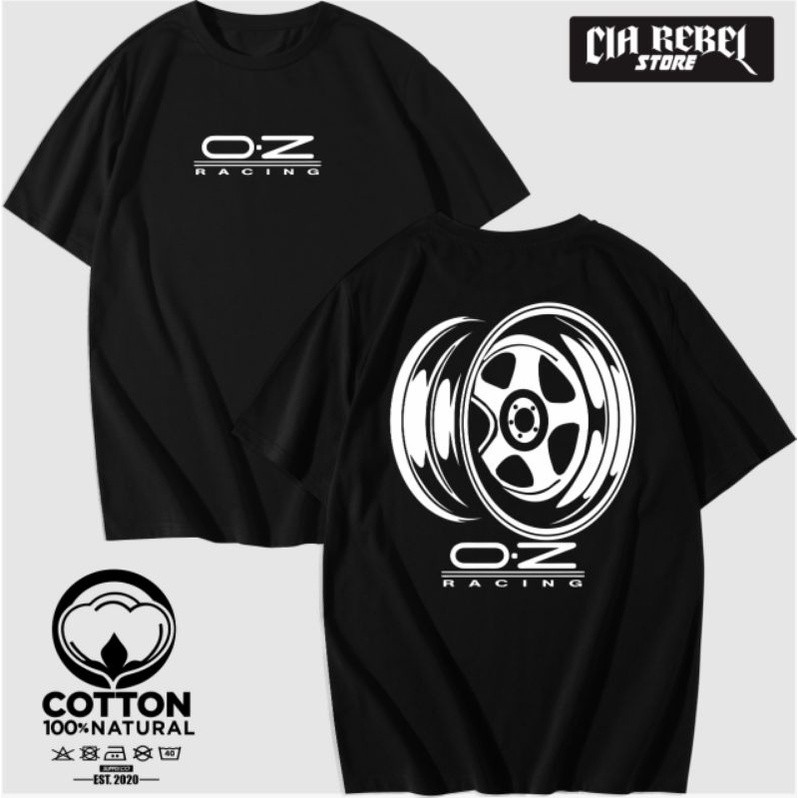 KAOS BAJU VELG OZ FUTURA KAOS OTOMOTIF - CIA REBEL