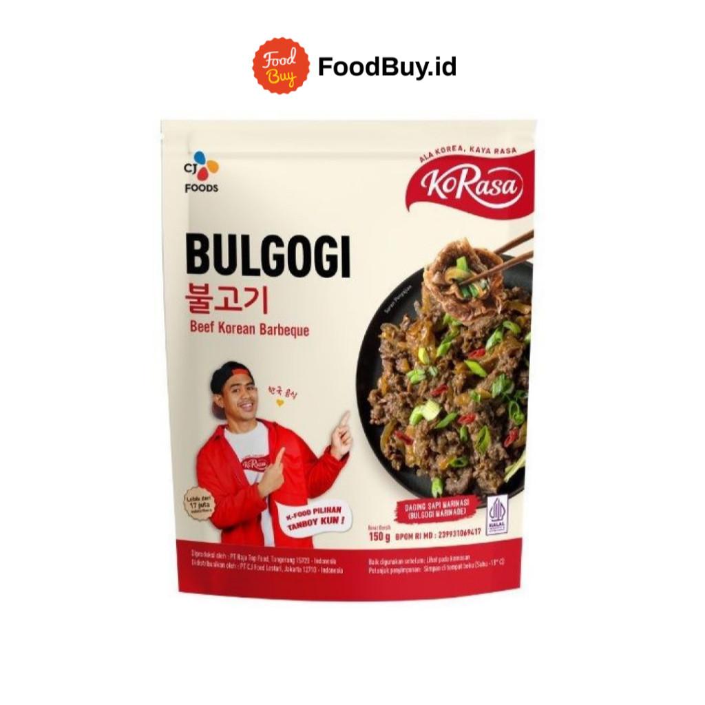 

CJ KoRasa Bulgogi Beef Korean Barbeque 300 gr