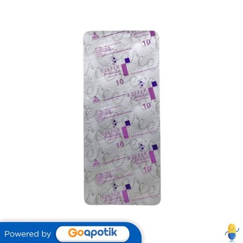 Ezefer 10 Mg Strip 10 Tablet