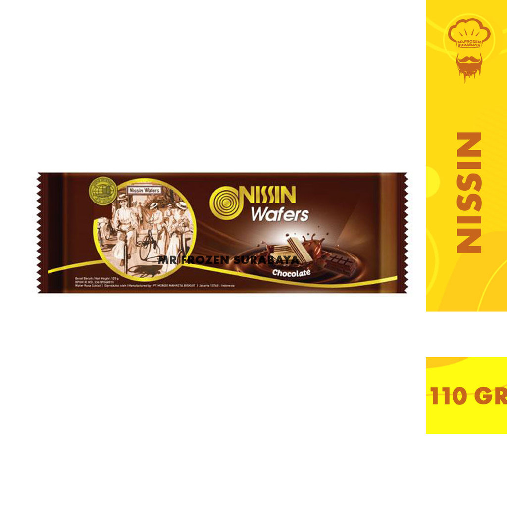 

Nissin Wafer Chocolate Klasik Kemasan 110gr