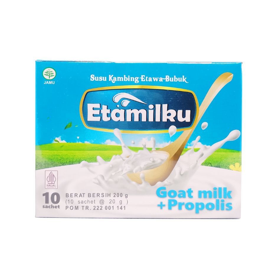 

Susu Kambing Etawa Bubuk Etamilku asli original / Susu Kesehatan dan Kepadatan Tulang / Susu Tinggi Kalsium Menguatkan Tulang Keropos Pengapuran Osteoporosis/ Susu Nyeri Sendi, Asam Urat Rematik, Penyakit Pernapasan, Asma, TBC, Bronkitis, Paru-Paru 1 box