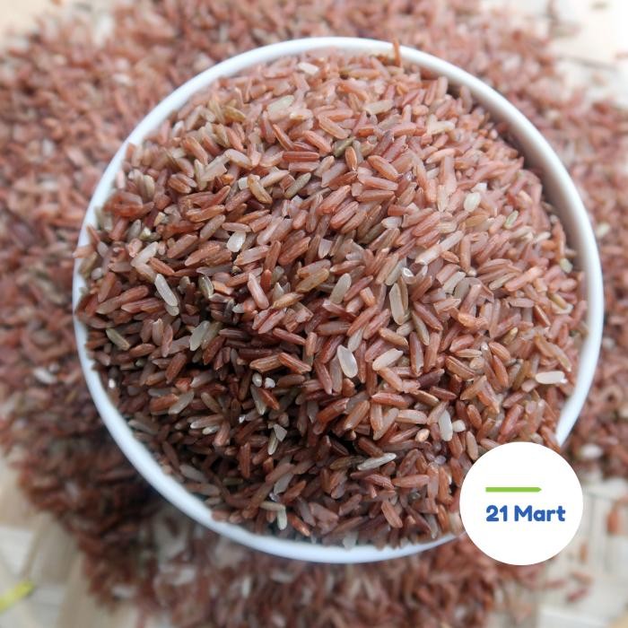 

dijual_Beras Merah Pulen - Organik - Kemasan 5kg - Regular, Normal