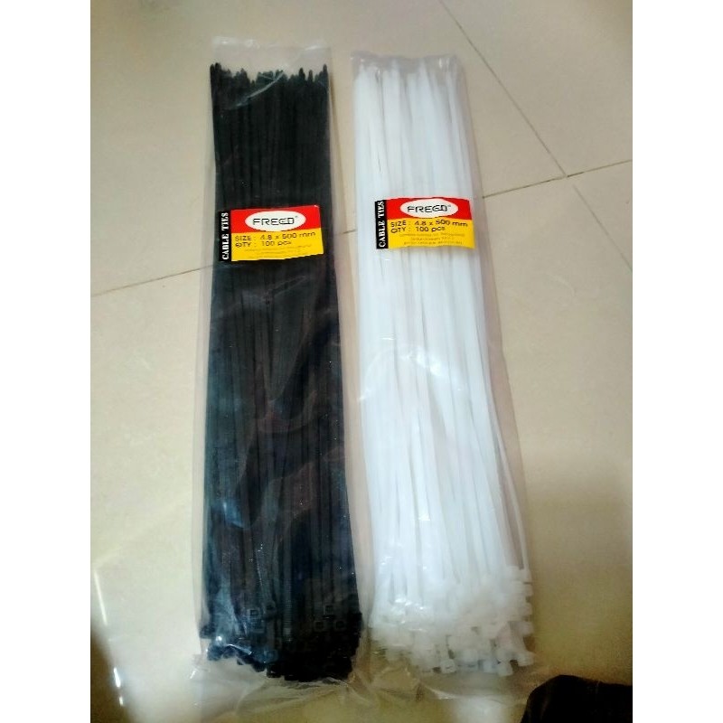 

kabel Ties 50cm tali tis 50cm 1pack isi 100pcs 4,8mm x 500mm