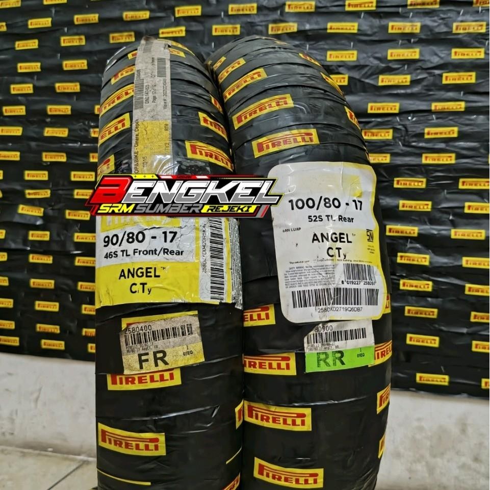Pirelli angle city 90/80&100/80 ring 17 Untuk Satria FU,Sonic,CBR,R15,CBR150 DLL Accessories Motorcy