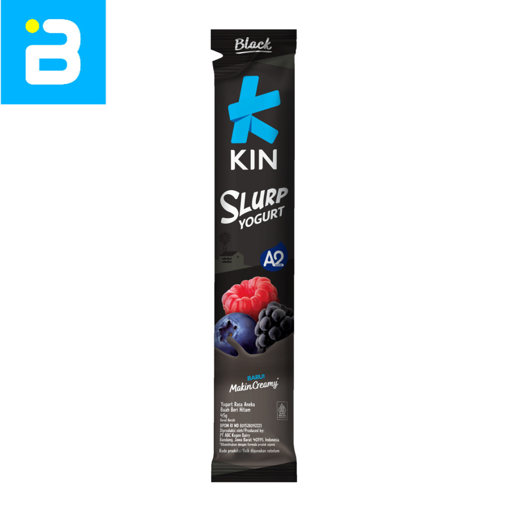 

Kin Slurp Yogurt Black 45G