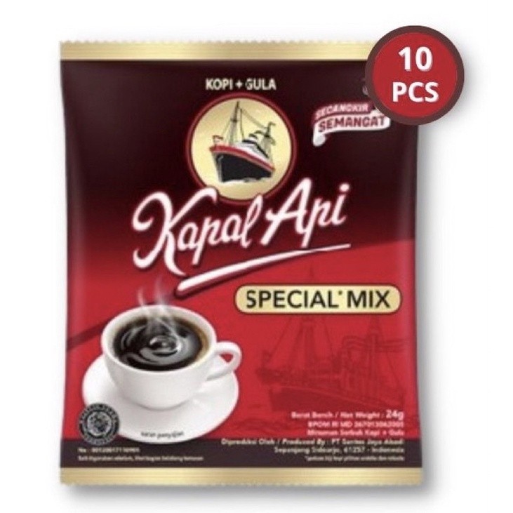 

[Tokome23] COD kopi kapal api special mix ( 10 sachet / renceng )