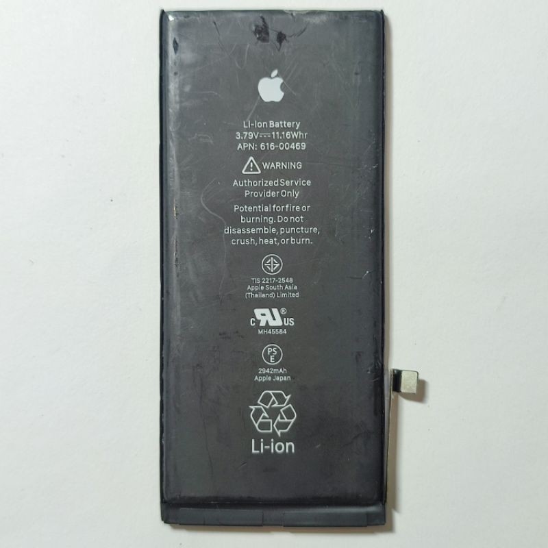 BATERAI BATTERY IPHONE XR ORIGINAL COPOTAN