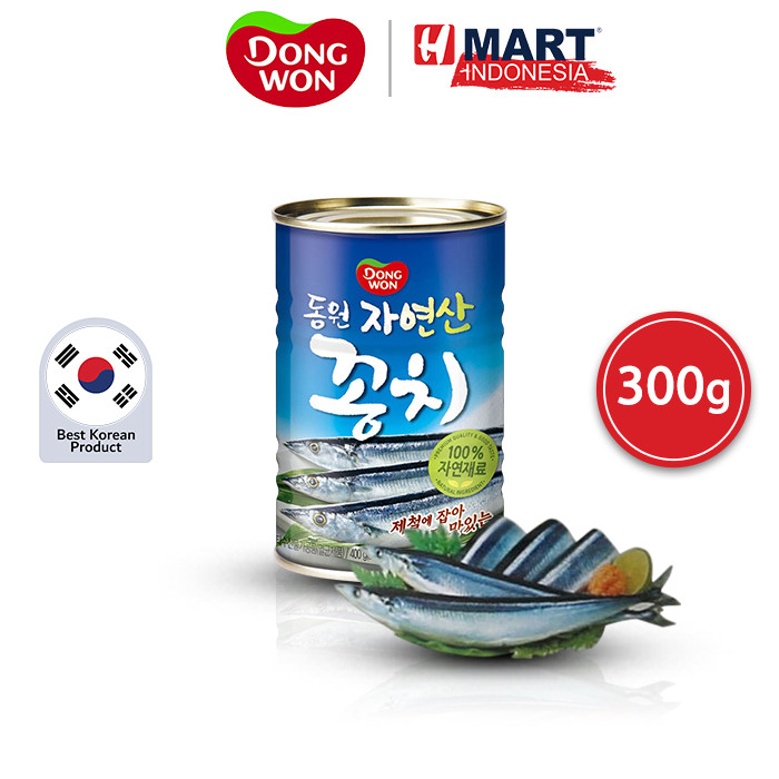 

DONGWON Canned Saury - Ikan Sauri Korea Kemasan Kaleng 300g