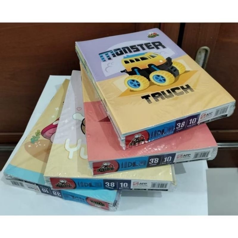 

(ISI 10 PCS) BUKU TULIS MURAH / BUKU TULIS DODO By SIDU ISI 38 LEMBAR / BUKU TULIS MURAH GROSIR