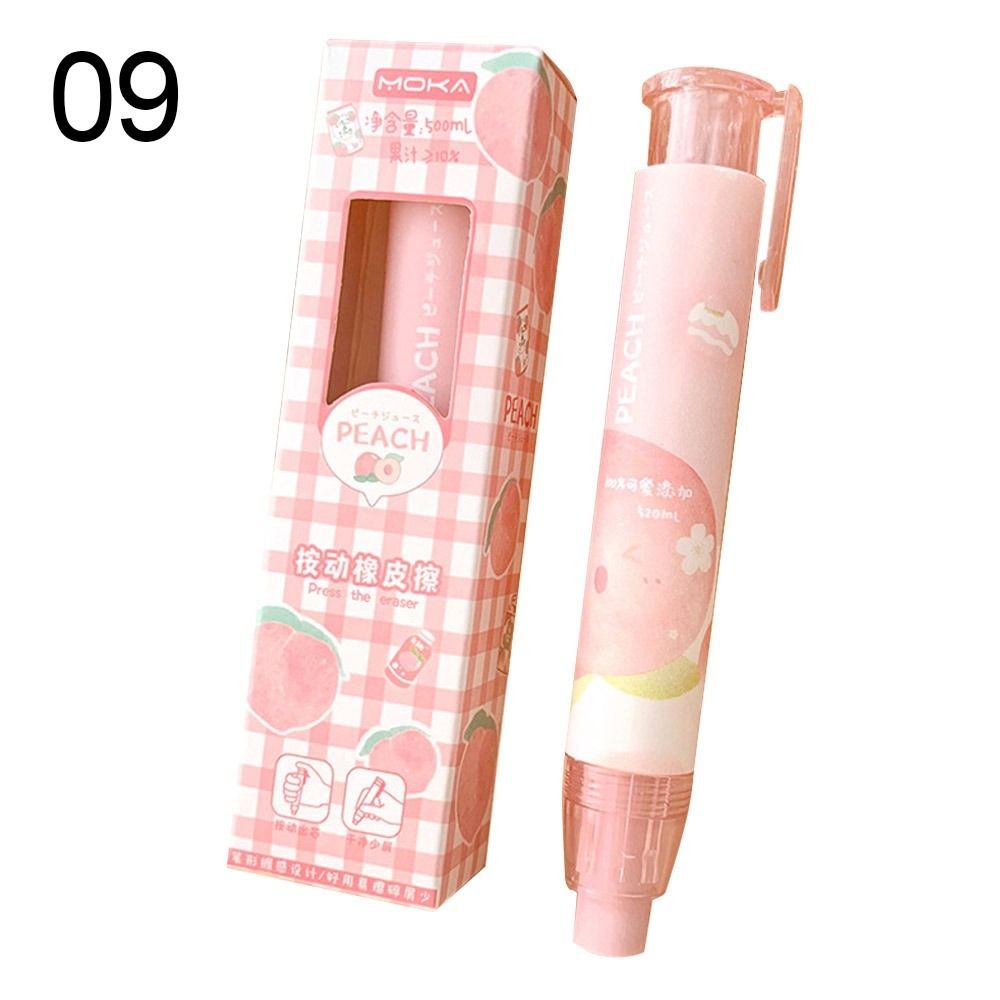 

Creative with Replaceable Core Push-out Eraser Push-out Type Retractable Pencil Wiping Tool Correction Tool Home/Office