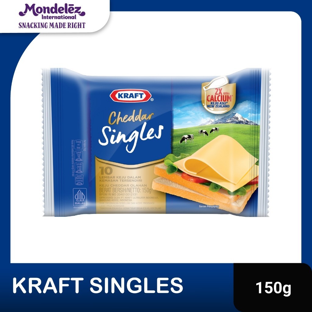 

Unicorn - Kraft Keju High Calcium Singles 8 Slice 120g/ 8 Slice 150g