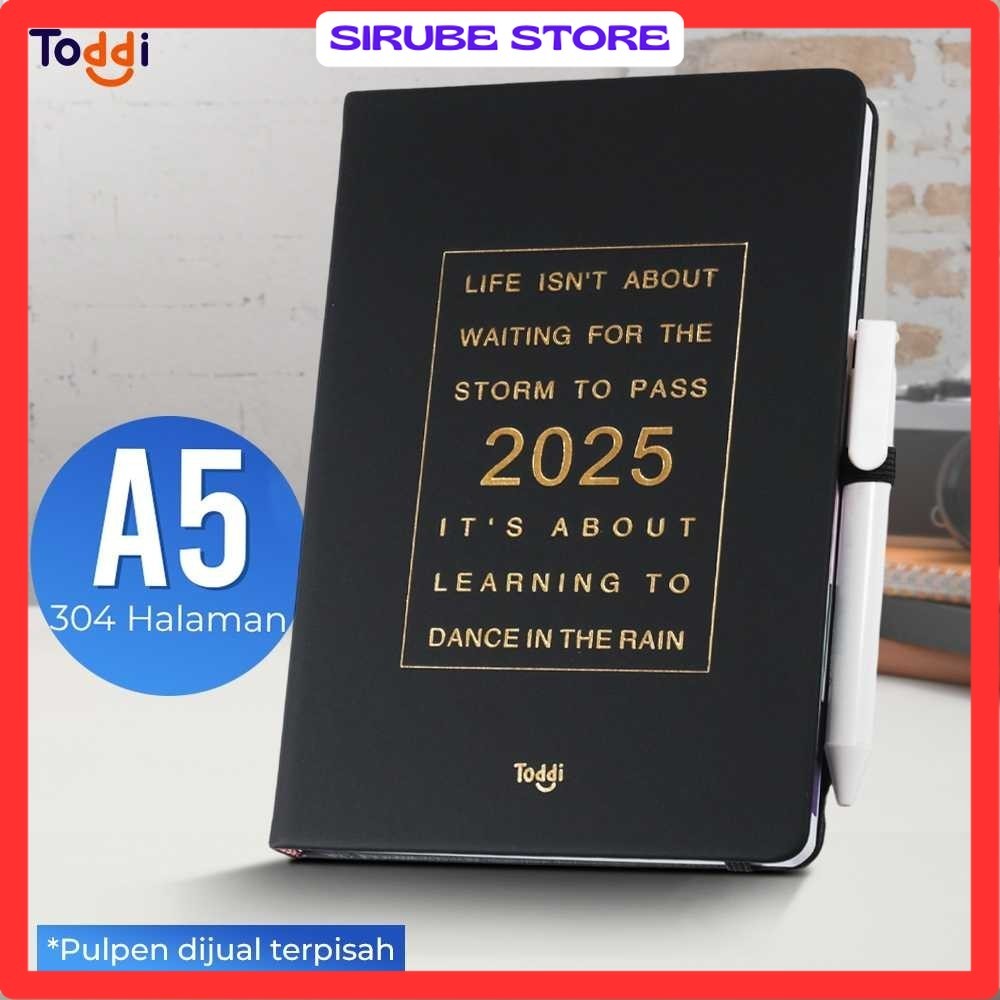 

Toddi Buku Agenda Softcover Monthly Planner Notebook 304 Halaman - TD-20251