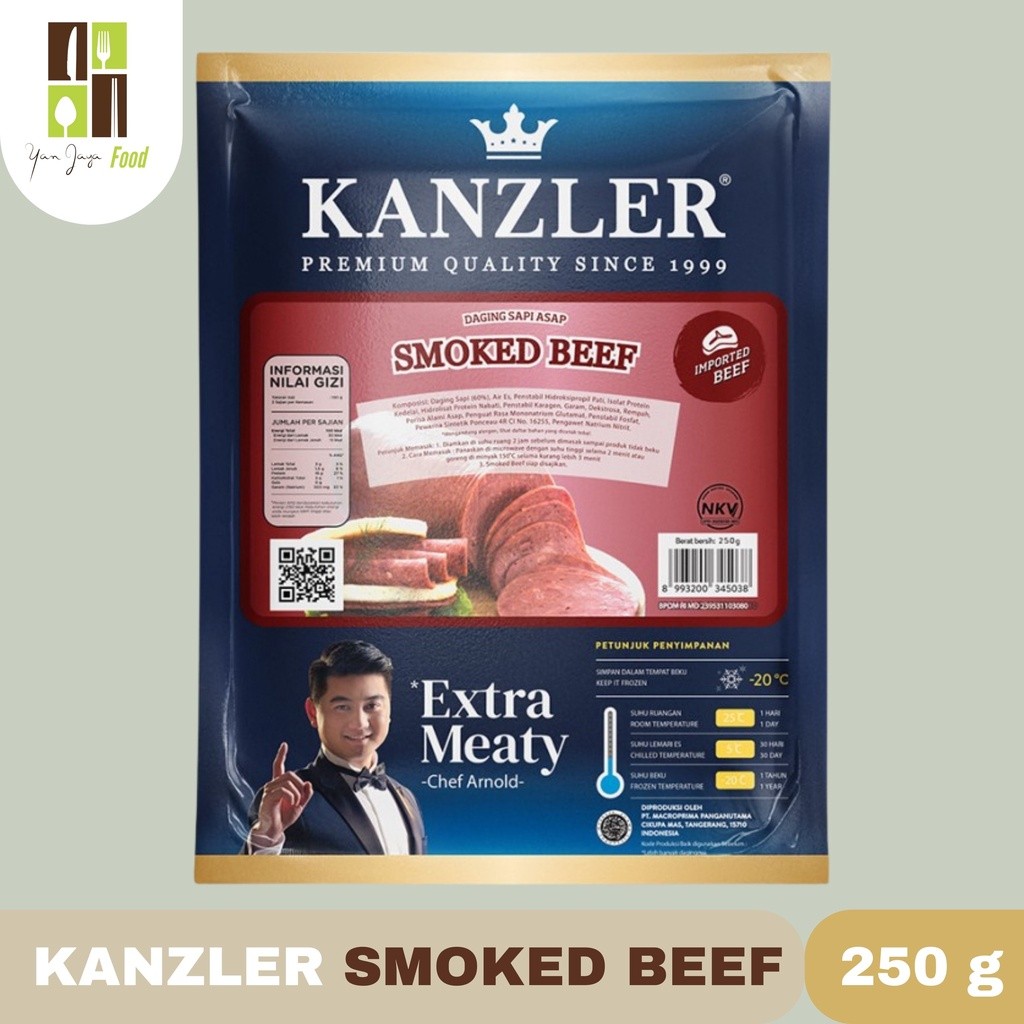 

KANZLER SMOKED BEEF 250GR