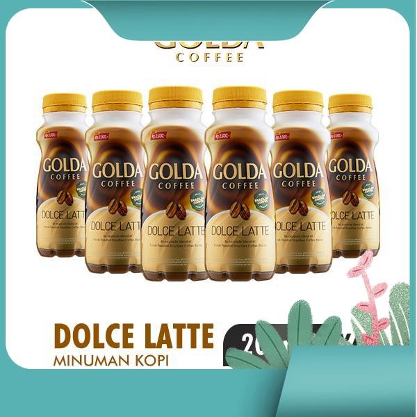 

Golda Coffee Kopi Siap Minum Dolce Latte Botol 200ml x6