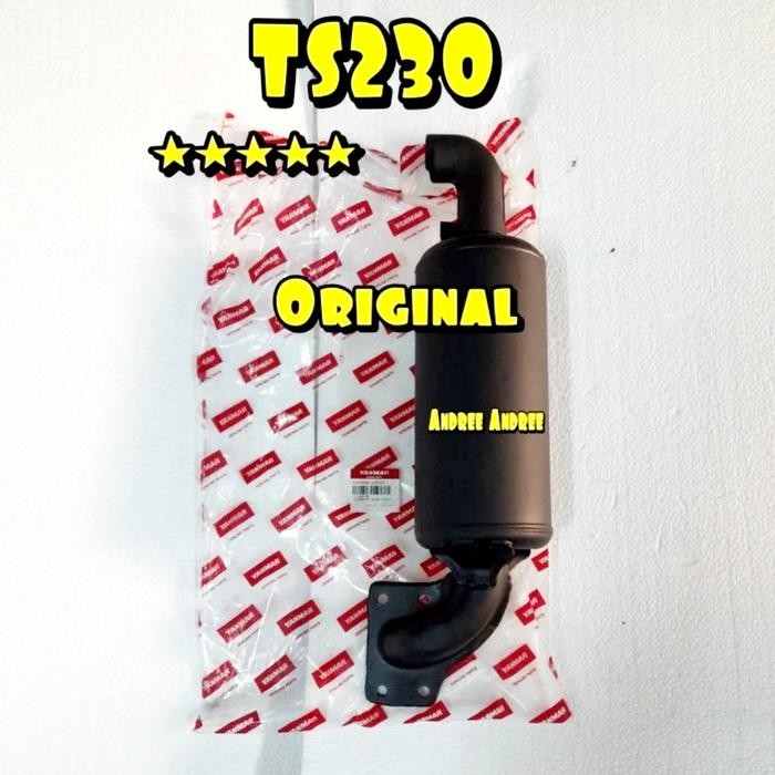 TS 230 Muffler Silencer Assy Knalpot Komplit TS230 TS-230 Original