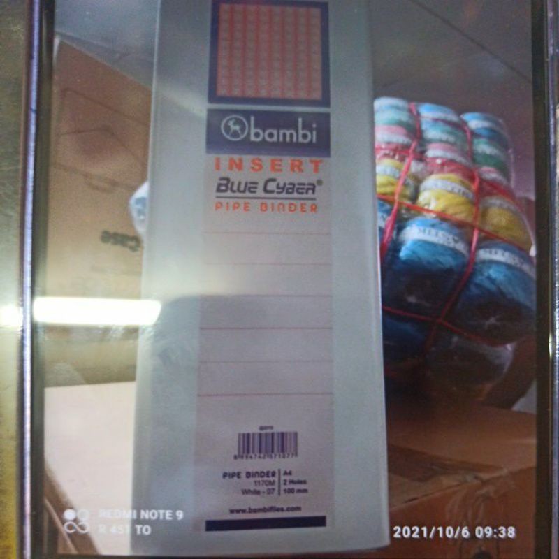 

New Odner Bambi 10 Cm A4 Plastik Desain PraktisPremium
