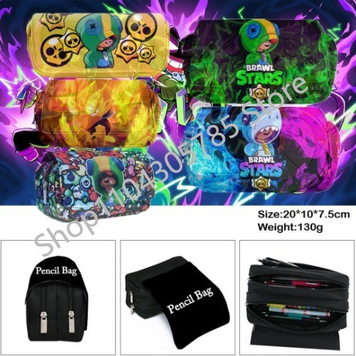 

Anime Pencil Case Pen Kawaii Accessories Print Lumi Finx Kaze Jae-Yong Pen Bag Cartoon Students Storage Bag Stationery Toy Gift