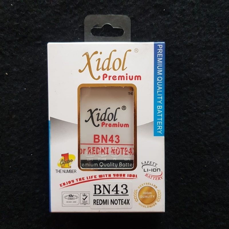 Baterai idol Xidol Redmi Note 4x BN43 Battery Premium