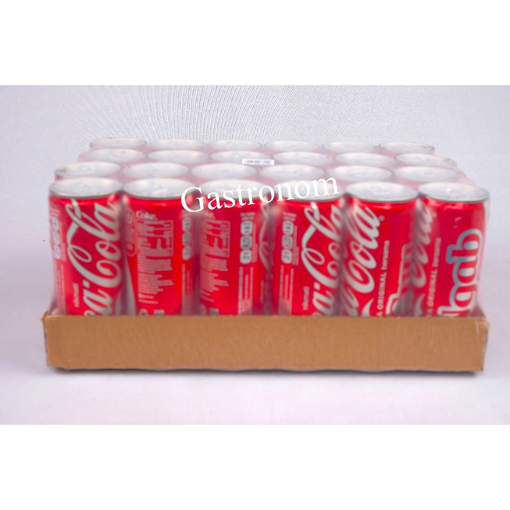 

Coca-Cola Can / Coca-Cola Kaleng 24 x 330ml - Karton