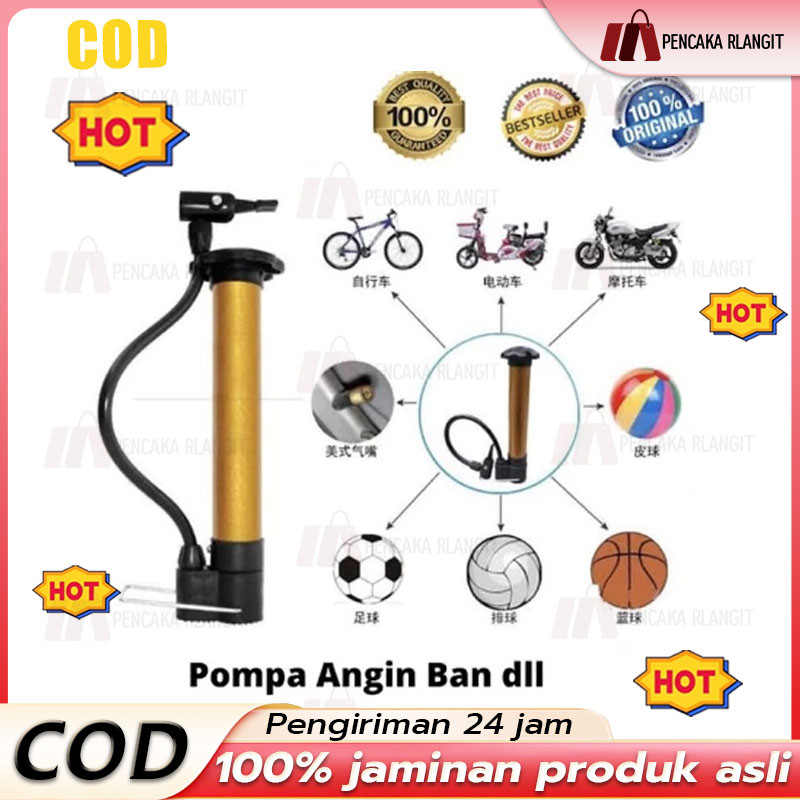 Pompa angin bola basket pompa angin mini portable/Pompa Angin Sepeda Mini / Pompa Angin Mini / Pompa