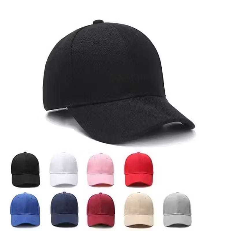 Topi Baseball Polos Korea Premium Dewasa Pria/Wanita Fashion