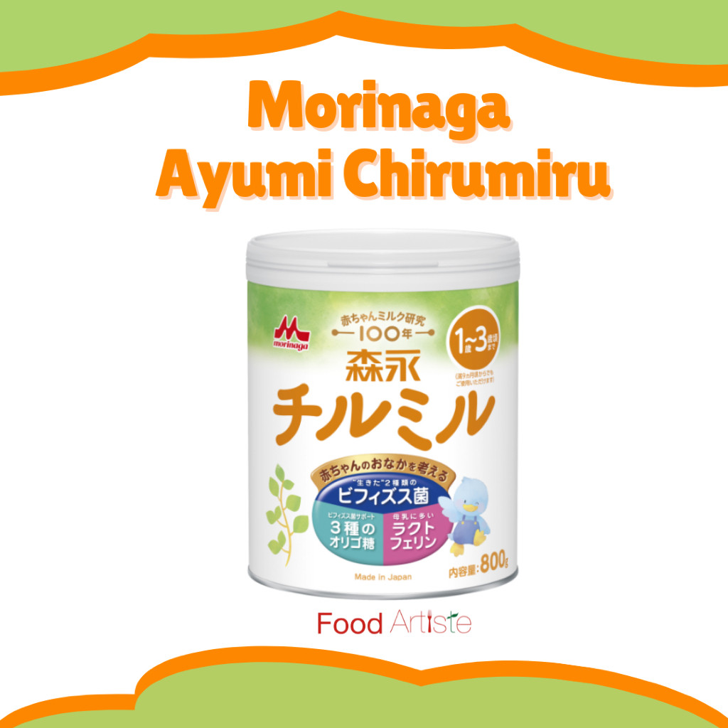 MORINAGA Ayumi Chirumiru Susu Formula Jepang (12mth+)