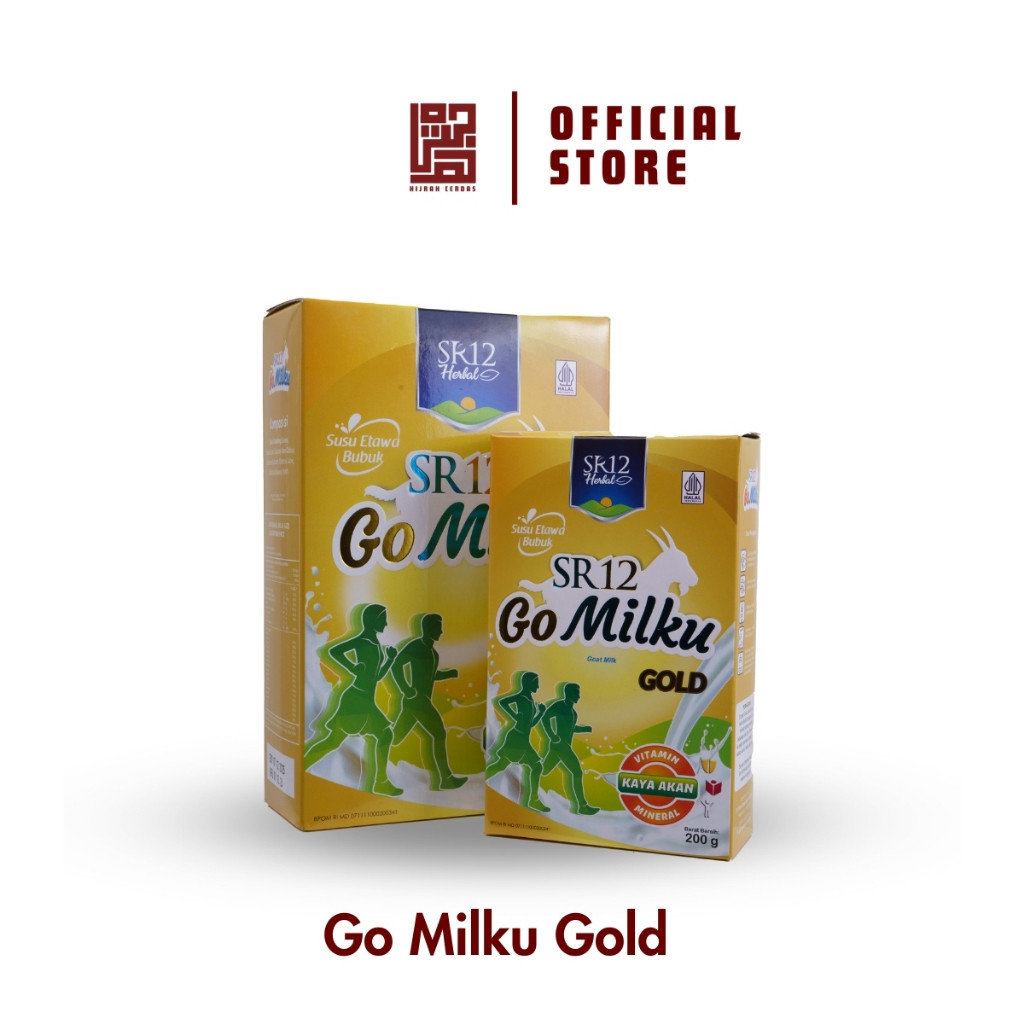

New Hijrah Cerdas - Go Milku Gold 600 gr SR12Premium