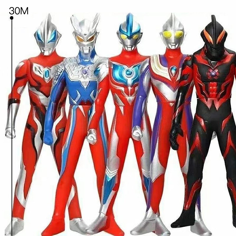 Ultra Ultraman  30CM Fuma Taiga Titus Tregear Tiga Kemenangan Rosso Ultraman Seri Mainan Ultraman Be