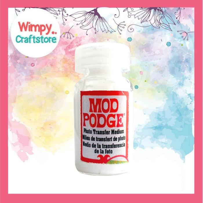 

Mod Podge Photo Transfer Medium Plaid Bahan Craft Decoupage - 10ml