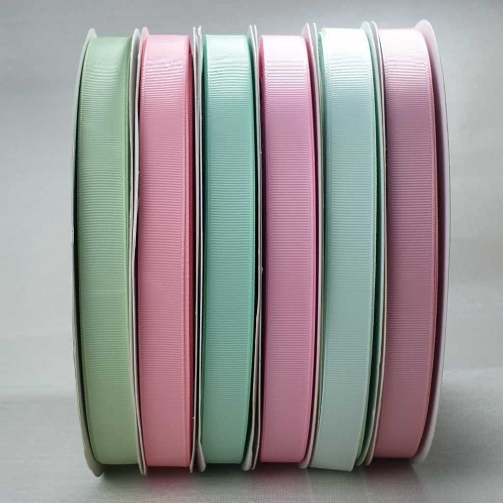 

1 ROLL - 18 METER ( 20 YARD ) PITA GROSGRAIN PREMIUM 2 CM ( 1.9 CM ) | GG 3/4" | BAGIAN 2