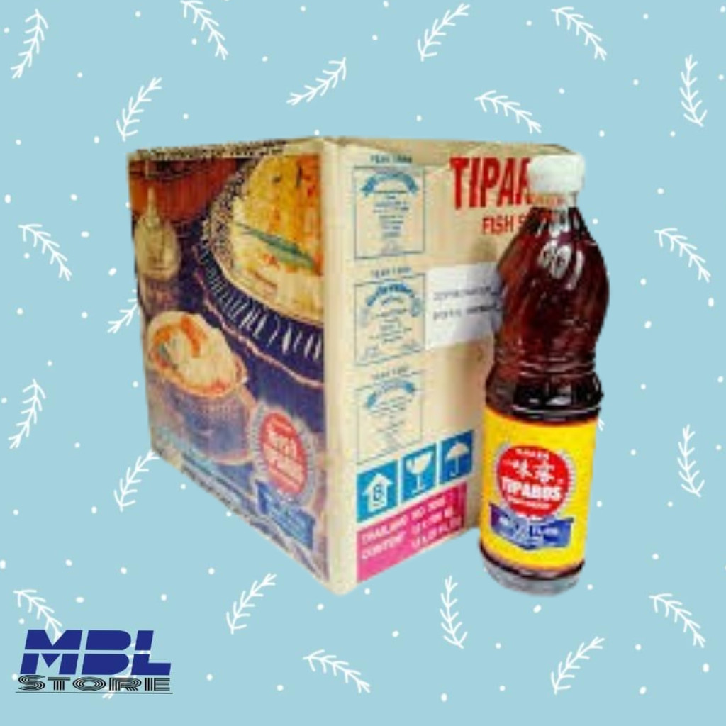

Fish Sauce Tiparos Premium Kecap Ikan 700 ml 1 dus isi 12 botol