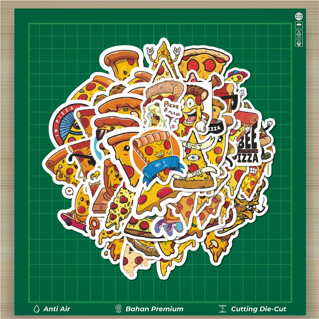 

HOT 50 PCS STIKER Stiker Food Delicious [Makanan Lezat] Stiker Fashion Cars Decal Dingin Kartu Album Custom Vinyl Anti Air- Sticker Aesthetic Buku Journal Koper Casing HP Tablet Laptop Helm Motor Botol Minum