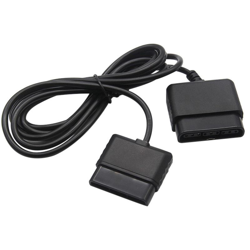 NEW 1.8m Controller Dance Pad Wheel Gun Extension Cable Cord for  PS1/PS2 Slim Line Playstation 1 pl
