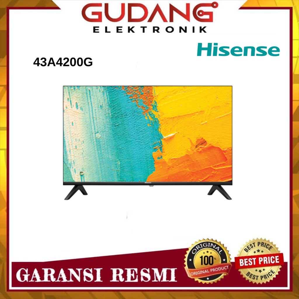 LED TV 43" HISENSE 43A4200G ANDROID TV FHD HISENSE 43A4200G